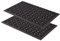 Gummimatte außenbereich Türvorleger 40x60 cm 2er Set - Dynamic Outdoor Türmatte Gummi Fußmatte außen rutschfest und robust - Fußabtreter aussen - Höhe: 13mm