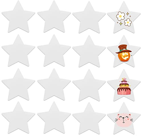 Acrylplatten Acrylglas 16Stk Transparente Plexiglas 10 Cm Pentagramm Acrylscheibe 0,2 Cm Dicke Für Diy Bildrahmen Gemälde Handwerk Scrapbooking Display