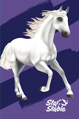 Star Stable Notebook: Andalusian Horse Ruled Composition Notebook, Journal | 6 x 9 in, 128 pages