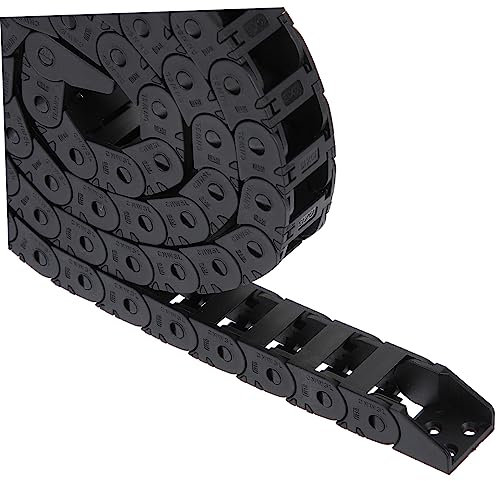 SOLUSTRE Panzerkette Schleppleine Abschleppseil Schleppkette Kabel Draht Träger Kabelbahn Kabelkette Drahtträgerkabel Spur Nylon Werkzeugmaschine