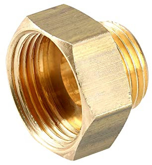 Réduction mâle 15/21 femelle 17/23 laiton - GARIS - D05702B