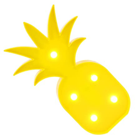 UPKOCH Ananasförmige Led Nachtlampe Dekorative Tischlichter Kreatives Modellierlicht Innenlicht Für Schlafzimmer Wohnzimmer Babyzimmer