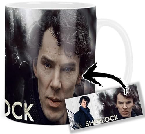 MasTazas Sherlock Benedict Cumberbatch Tasse Ceramique Mug