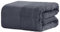 SEISSO Drap de Bain Grande Taille XXL (90 x 180 cm)– 100% Coton Ultra Douce et Absorbante, Serviette de Bain, Linge de Bain Gris Foncé - Idéale pour Le Sauna, la Plage, ou la Salle de Bain