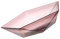TYTOGE Fruit Bowl Large Capacity Geometric Unbreakable Plastic Snacks Salad Serving Bowls Trays for Home Kitchen (Dark Pink)