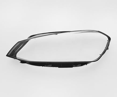 EDA PREMIUM auto Scheinwerfer, Glas, Linse, Abdeckung Links Transparent passend für VW GOLF VII 2012-2017 Transparent