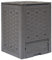 NQJIBUE Composteur de jardin en plastique marron 60 x 60 x 83 cm 300 l