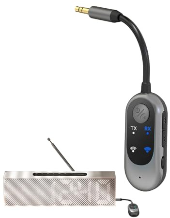 Drahtloser Autoadapter – Auto Connect Dongle, Nahtlose Bluetooths-Integration | Modul für schnelle Verbindung mit geringer Latenz, Modul für Navigationszugriff, Musikwiedergabe und Unterstützung von