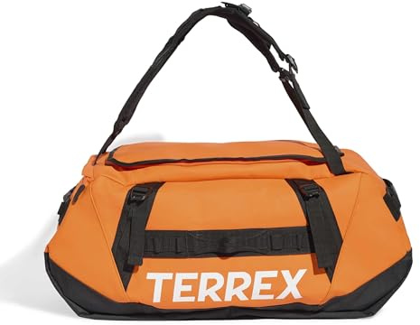 adidas Unisex Terrex Xperior Expedition Duffel 70L Duffel_Bag, semi Impact orange, One Size