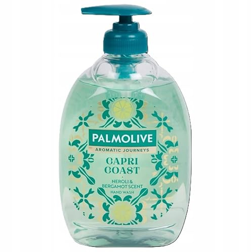 6er Pack - Palmolive Handseife mit Pumpspender – Capri Coast Neroli & Bergamotte - 500ml