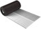 Ruban de raccordement mural aluminium plissé 30 cm x 5 m toit cheminée mur cheminée 7 couleurs (Marron foncé)