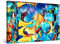 Startonight Impression Sur Toile VISAGE Angélique - Tableau Abstrait - Decoration Murale Salon Moderne - Image sur Toile - Grande 80 x 120 cm Idée Cadeau Élégante et Originale Effet Lumineux Nocturne