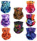 SMEHCF 8 Multifunktionstuch Gesichtsmaske Motorradmaske Sportmaske Sturmmaske Maske Halsmanschette Schal Bandana für Damen Herren Bienenstock Schmetterling Gänseblümchen Regenbogen Tarnung Camouflage