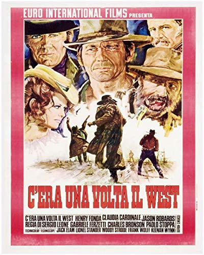 C'era UNA Volta il West - Poster cm. 30 x 40