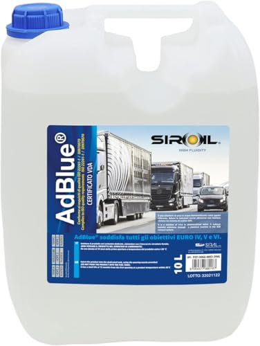Siroil Aditivo Adblue ad blue urea para motores diésel Euro 4 5 6 motores Scr 10 l