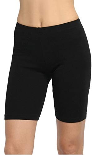Crazy Girls Womens Cycling Shorts, Black, ML (UK 12-14)