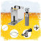 Komplett Set - Zapfanlage, Bierzapfanlage, Bierkoffer, Durchlaufkühler PYGMY 25 1-leitig Trockenkühler, 35 Liter/h, Zapfkopf:KeyKeg