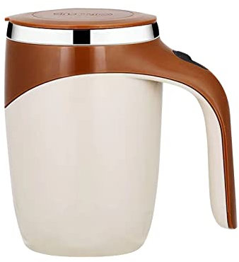 13Oz Electric Blender Mug Fully Automatic Coffee Blender Cup Stainless Steel Refillable Magnetic Automatic Blender Cup For Chocolate Milk Coffee Funny