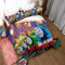 Ste-X Bettbezug-Set Thomas Der Zug 3-teiliges Weiches Und Atmungsaktives Weißes Bettwäsche-Set ? Reißverschluss + 2 Kissenbezüge 80 X 80 (135x200cm,Thoma 03)