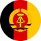 U24 Aufkleber DDR NVA Hoheitsabzeichen 30 x 30 cm Autoaufkleber Sticker Konturschnitt