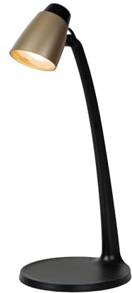 LUCIDE LUDO - Schreibtischlampe - LED - 1x4,5W 3000K - Mattes Gold/Messing