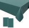 Dagelar 2PCS Party Tischdecke Grün,Geburtstag Tischdecke Grün Einweg Tischdecke aus Kunststoff Wasserdicht Plastik Bierbank Tischdecke für Party Picknick Geburtstags Hochzeiten 137 * 274cm