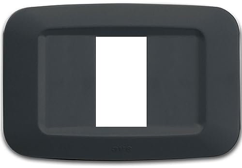 Placca Yes Tecnop.1M.Grigio Noir AVE 45PY01GN