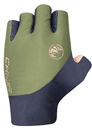 Chiba BioXCell Eco Pro Fahrrad Handschuhe kurz olive grün 2024: Größe: XL (10)