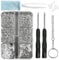 PTSLKHN Eyeglass Repair Kit with Screws, 15 Types Screws for Eyeglasses - Frame Screws, Hinge Screws, Nose Pads Screws - Essential Eye Glasses Repairing Kit Tool