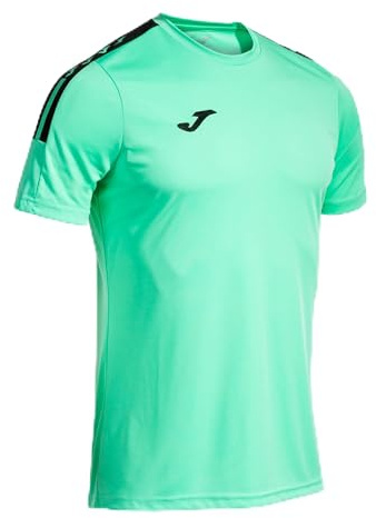 Joma Herren-Sport-T-Shirt mit kurzen Ärmeln, 6XS–4XL, elastisch und atmungsaktiv, ideal zum Laufen, Fitnesstraining und für olympische Wettkämpfe