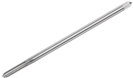 TA-VIGOR M6 x 1 mm metrischer Gewindebohrer, 150 mm lang, gerade, Nut-Gewinde-Fräsmaschinen-Gewindebohrer mit 3 Rillen, geschliffenes Gewinde, HSS-Gewindebohrer, Reparaturwerkzeug