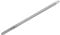 TA-VIGOR M6 x 1 mm metrischer Gewindebohrer, 150 mm lang, gerade, Nut-Gewinde-Fräsmaschinen-Gewindebohrer mit 3 Rillen, geschliffenes Gewinde, HSS-Gewindebohrer, Reparaturwerkzeug