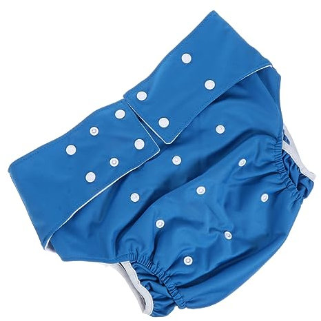 TOVINANNA Culotte Adulte Réutilisable Anti-fuite Tissu Confortable Et Ajustable à Double Boutonnage Pour Incontinence Hommes Et Femmes