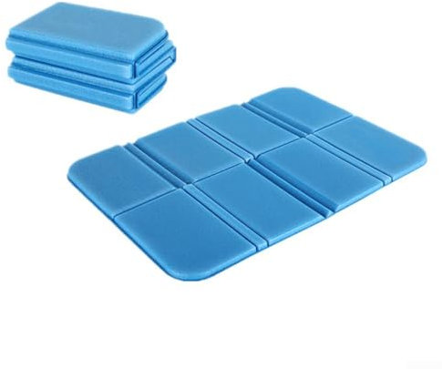 Tappetino da campeggio impermeabile XPE, leggero, pieghevole, per escursioni e picnic (blu)
