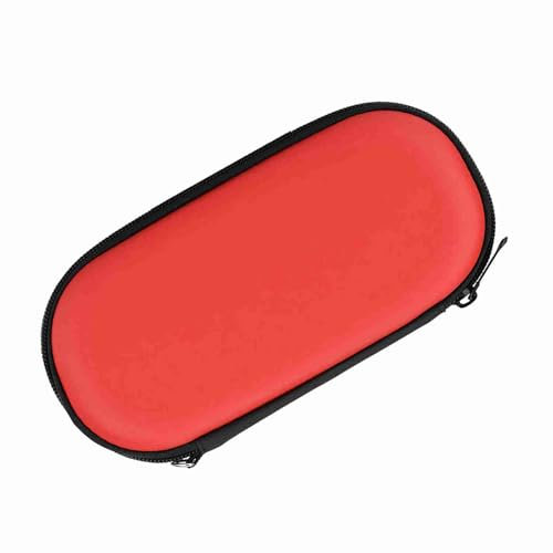 POENVFPO Schutzschockdoßhartkoffer -Beutel für , wasserdichte Lagerbeutel für Ladegerät, Kabel, Kopfhörer, Kompakte Größe, Einfach zu Tragen, für das Reisen (Rot)