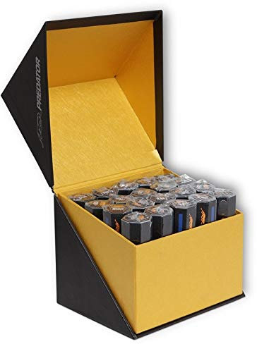 Predator 1080 Pure Pool Queue Billard Kreide – 20 (Zwanzig) 5 Stück Röhren – 1 Box – 100 Kreiden