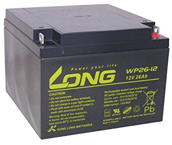 Akku kompatibel HYS12240 12V 26Ah AGM Blei Batterie wiederaufladbar