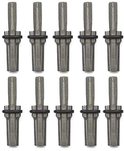 10 Satz Hand Spalter, 16mm 5/8 Zoll Spaltkeil Stein für Beton,Gestein,Granit,Marmor,Beton,Gneis,Sandstein,Schiefer; Industrielle Qualität