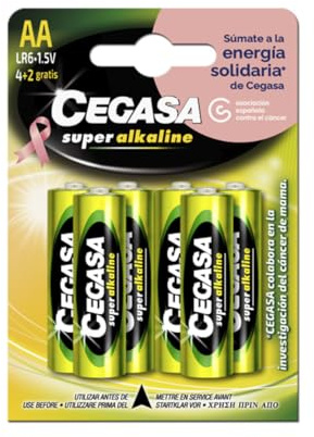 Super Alkaline LR6 Blister Pack 4 2 Free AECC