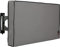 iBirdie Outdoor wasserdichte und wetterfeste TV-Abdeckung für 44 bis 46 Zoll Außenfernseher Flachbildfernseher Grau 600D Dicker Stoff TV Displayschutzfolie