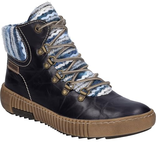 Josef Seibel Maren 06 Damen boots, Blau (ocean-kombi),40 EU