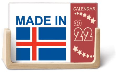 Island Country Love 2022 Tischkalender Planer 12 Monate