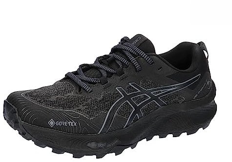 ASICS Trabuco 11 GTX, Sneaker Uomo, Black/Carrier Grey, 41.5 EU