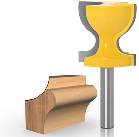 8 Mm Schaft Fensterbank Türzugkante Fräser C3 Hartmetallbestückte Kante Schaftfräser Stuhl Hocker Fräser