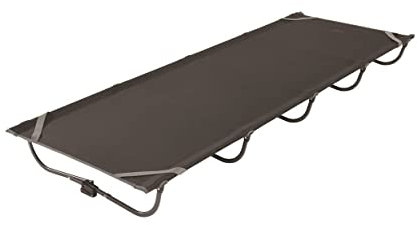 Robens Unisex – Erwachsene Campingbett-152156 Campingbett, Schwarz, 8-20 x 42