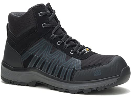 Caterpillar Charge - Stivali di sicurezza da uomo, colore: nero, Nero, 45 EU