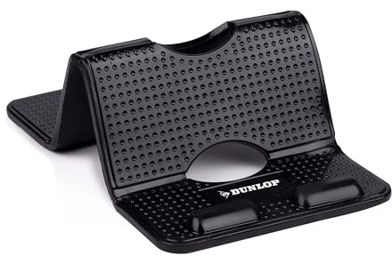 DUNLOP Telefonhalter - Flexibel - Waschbar - Universal - Schwarz