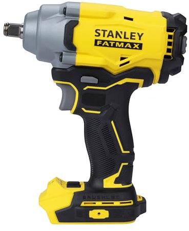 STANLEY FATMAX SBW920-B1 20V, 1900 RPM, 370 Nm Torque, llave de impacto reversible inalámbrica sin escobillas (herramienta desnuda)