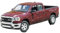 NALora Motorfahrzeuge Replika Auto 1/24 Für Dodge RAM 1500 Legierung Pickup Auto LKW Modell Diecast Metall Off-Road Fahrzeuge Geburtstag Geschenk Originalgetreue Nachbildung (Color : Red)