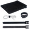 SUTOUG 60 Lot de attache cable réutilisables, serre cable, scratch cable pour câbles de charge de bureau, maison et bureau, 150 * 12mm